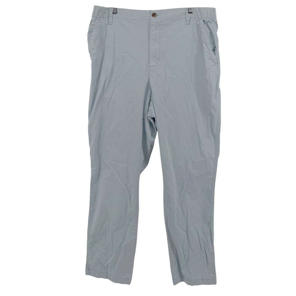 Old Navy OG Chino Pants‎ Light Blue Elastic Waist Cotton Men's Large